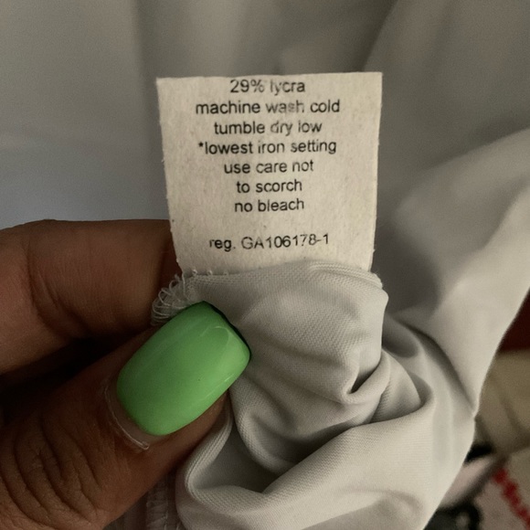 Porto Jive Top. Size 4 / M. Light blue NWT - Picture 6 of 7